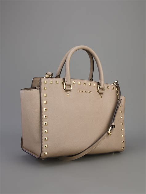 michael kors large selma bag grey|Michael Kors selma studded.